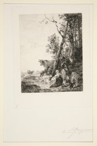 Hvile av Jules Ferdinand Jacquemart