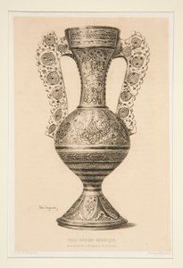 Hispano-Moresk vase av Jules Ferdinand Jacquemart