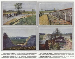 Chambry Cemetery, The Tombs of the Heroes, Breach Of A 75 Shell, Nothing Is Respected