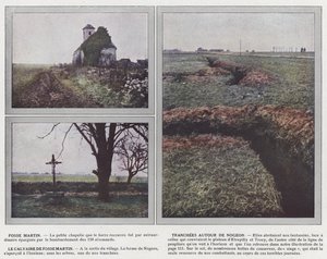 Fosse Martin, Tranchees Around Nogeon, The Calvary of Fosse Martin
