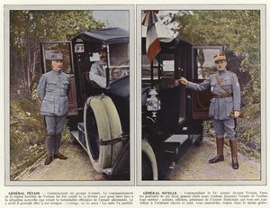 General Petain, general Nivelle