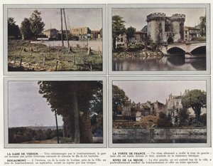 Verdun stasjon, Porte de France, Douaumont, Banks of the Meuse