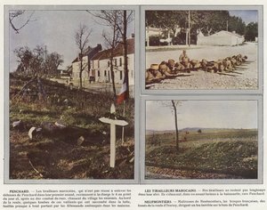 Penchard, The Maroccan Tirailleurs, Neufmontiers av Jules Gervais Courtellemont