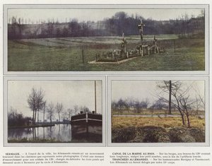 Sermaize, Marne-Rhinkanalen, tyske skyttergraver