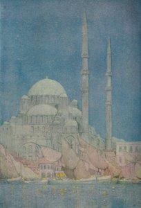 Moskeen til Yeni-Valide-Jamissi, Konstantinopel, 1913