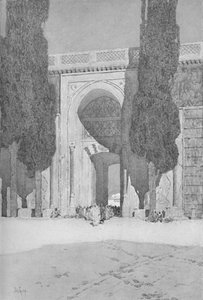 Den kongelige porten som fører til det gamle Seraglio, 1913 av Jules Guerin