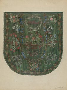 Brodert omslag, ca. 1936. av Jules Lefevere