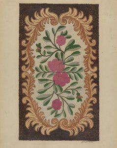 Hooked Rug, ca. 1936. av Jules Lefevere