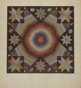Hooked Rug, ca. 1936. av Jules Lefevere