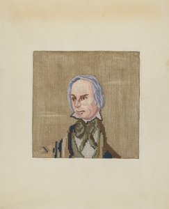 Nålepunktbilde, ca. 1937.