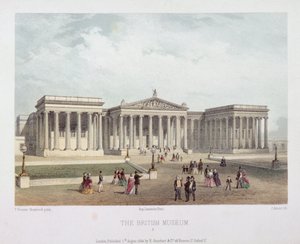 British Museum, Holborn, London, 1854