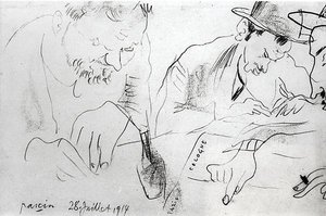 Paris-Köln av Jules Pascin