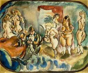 Dithering-klienten av Jules Pascin