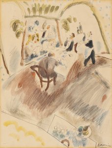 To menn som spiser av Jules Pascin