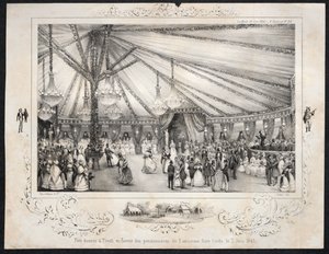 Fest gitt i Tivoli til fordel for beboerne på den gamle borgerliste 3. juni 1840 av Jules Platier