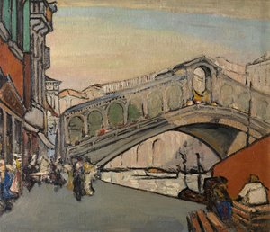 Rialtobroen i Venezia