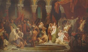 Dåpen til Clovis av Jules Vincent Rigo