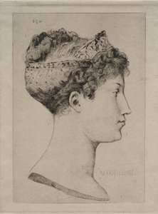 Marie Louise i profil