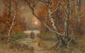 Forsømt park, 1883 av Juli Julievich Klever