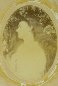Althea (Alice Liddell), 1872 (albumtrykk) av Julia Margaret Cameron