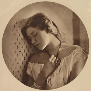 Ellen Terry, i en alder av seksten, 1864, trykte ca. 1913. av Julia Margaret Cameron