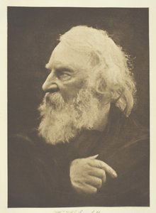 H. W. Longfellow, 1868, trykt ca. 1893. av Julia Margaret Cameron