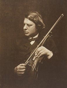 Herr Joseph Joachim, 1868, trykt 1875. av Julia Margaret Cameron