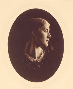 Mrs. Herbert Duckworth, april 1867 (albumtrykk) av Julia Margaret Cameron
