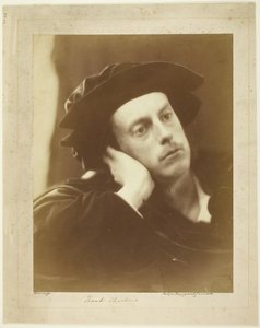 Portrett av The Hon. Frank Charteris, 1867. av Julia Margaret Cameron