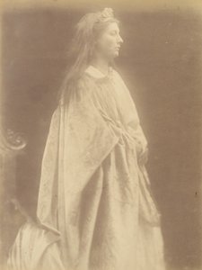 Dronning Guinevere, 1874. av Julia Margaret Cameron