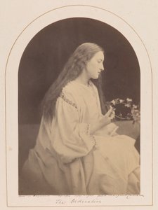 Dedikasjonen [Hattie Campbell] av Julia Margaret Cameron