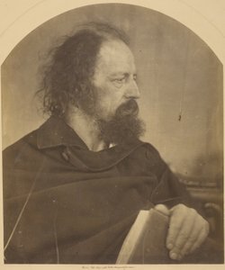 Den skitne munken, Alfred Tennyson av Julia Margaret Cameron