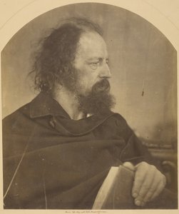 Den skitne munken, Alfred Tennyson, 1865. av Julia Margaret Cameron