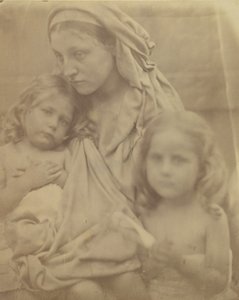 Den ettertenksomme madonnaen, 1864. av Julia Margaret Cameron