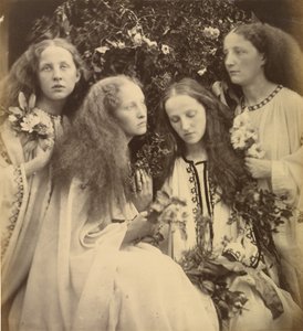 Jentenes roseknopphage av Julia Margaret Cameron