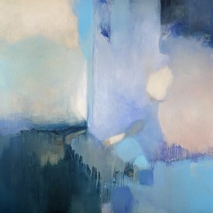Abstrakt «Blue Serenity»