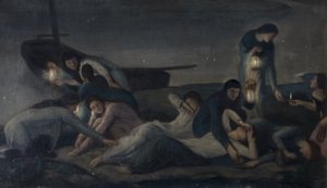 De kloke og tåpelige jomfruene, ca. 1920 av Julia Wedgewood