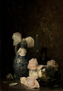 Roser, ca. 1880-90 av Julian Alden Weir