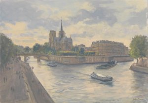 Island of La Cite, 2010 av Julian Barrow