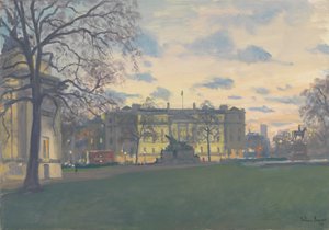 Vårkveld, Hyde Park Corner, 2010 av Julian Barrow