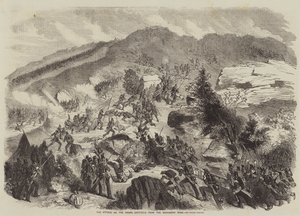 Angrepet på Redan, skissert fra Woronzow Road av Julian Portch