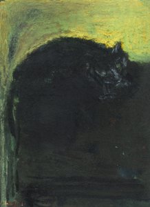 Svart katt, 2017 av Julie Held