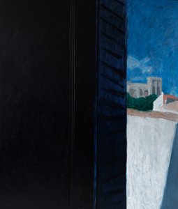 Hotel-Avignon (akryl og olje på lerret)