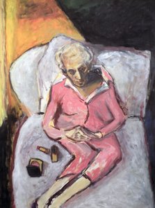Kvinne med leppestift