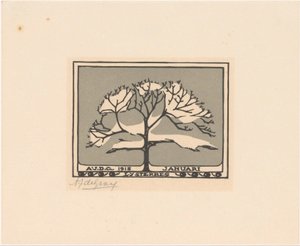 Januari (original tittel på objekt) av Julie de Graag (signed by artist)