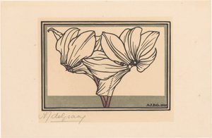 Cyclamen av Julie de Graag