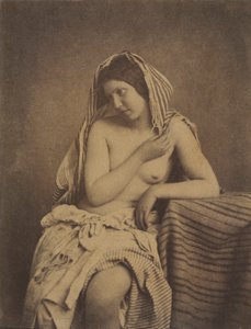 Studer etter naturen, ca. 1853-1855.