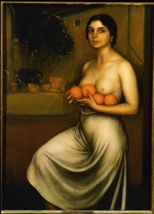 Appelsiner og sitroner (maleri) av Julio Romero de Torres