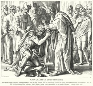 Joshua navngitt som Moses
