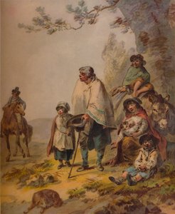 Gipsy Beggars, c1795